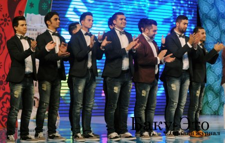 Масляков, Гусман и другие легенды КВН посетили турнир на Кубок Президента Азербайджана.