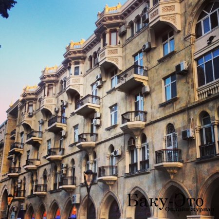 Баку в обьективе Instagram