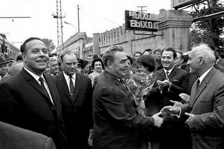 Брежнев в Баку, год 1970-й