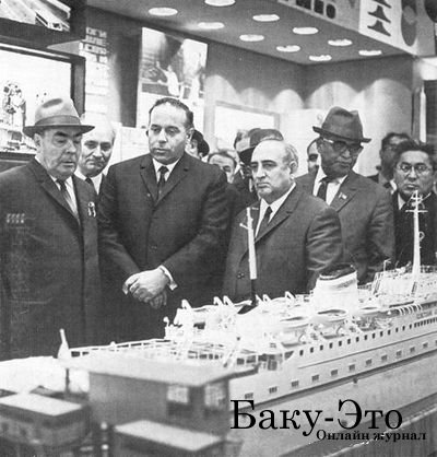 Брежнев в Баку, год 1970-й